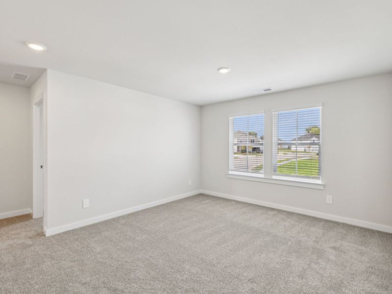 The upstairs loft gives the kids a place to hangout.