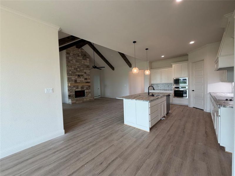 Furnished interior view inside a new home in , Decatur (Image 5).