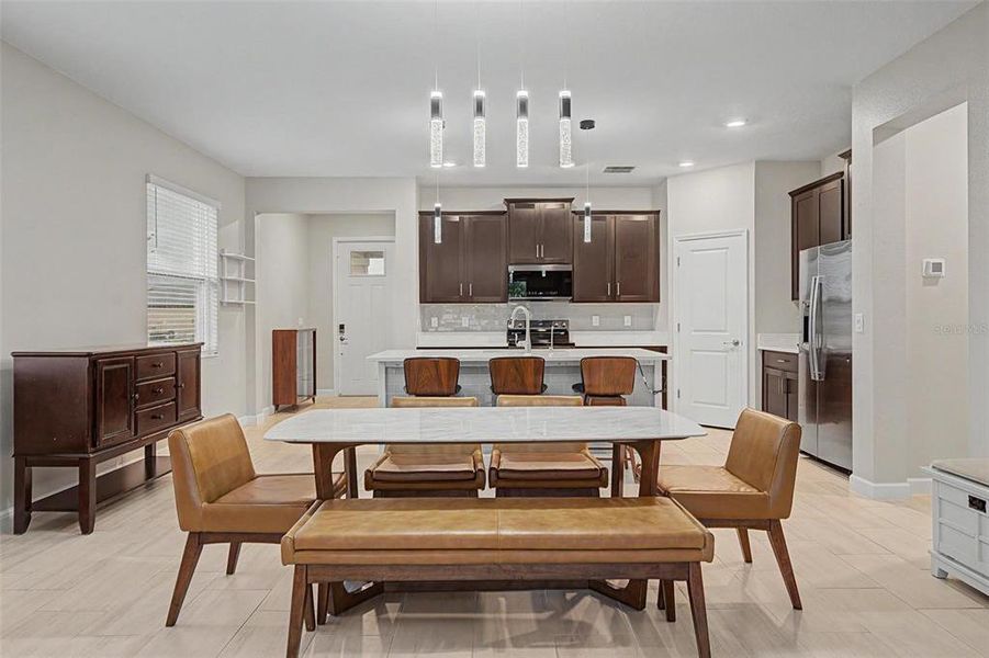 Furnished interior view inside a new home in , San Antonio (Image 40).