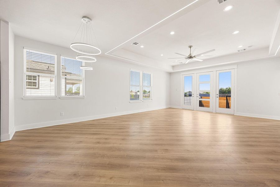 Spacious, unfurnished interior of a new home in , Cleveland (Image 33).
