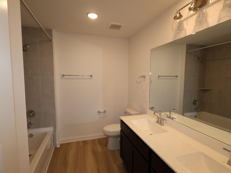 Furnished interior view inside a new home in Moran Ranch, Willis (Image 12).