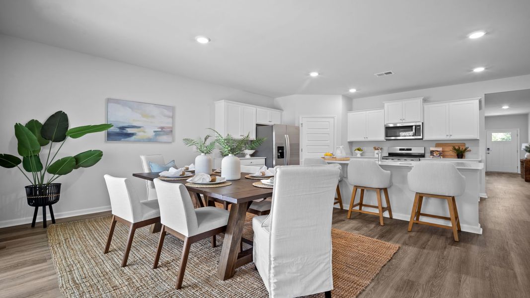 Furnished interior view inside a new home in Fernhill Farms, Statesboro (Image 5).