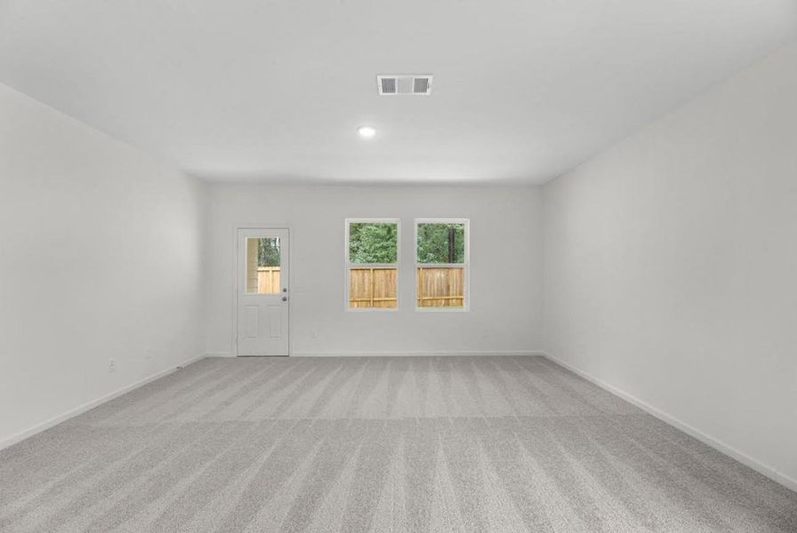 Spacious, unfurnished interior of a new home in Willow Springs, Buda (Image 16). Spacious, unfurnished interior of a new home in Willow Springs, Buda (Image 16).