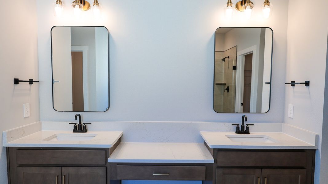 Representative furnished interior of a home built from the TISDALE by D.R. Horton in Harvest Point, Spring Hill (Image 10).