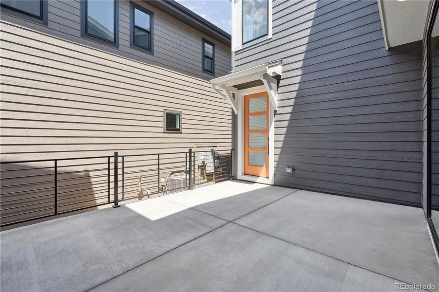 Front exterior of a new home in Storytellers at Lyric, Lone Tree, CO, highlighting curb appeal (Image 2).