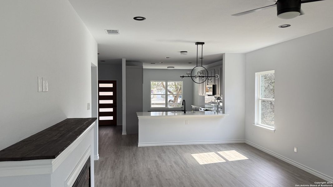 Furnished interior view inside a new home in , Spring Branch (Image 7). Furnished interior view inside a new home in , Spring Branch (Image 7).