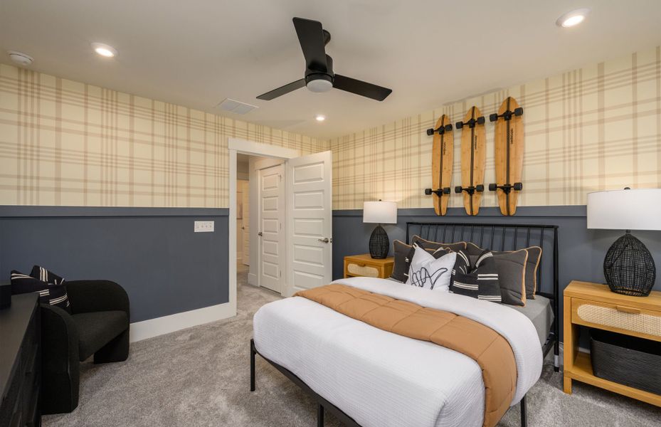 Furnished interior view inside a new home in Midpoint at New Riverside, Bluffton (Image 11).