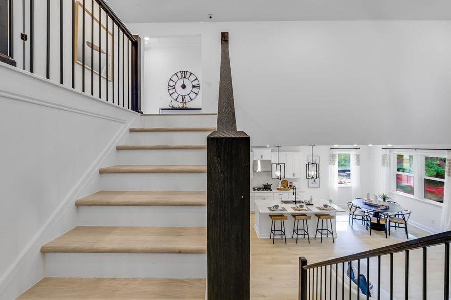Furnished interior view inside a new home in Reserve at Hickory Walk, Kennesaw (Image 21).