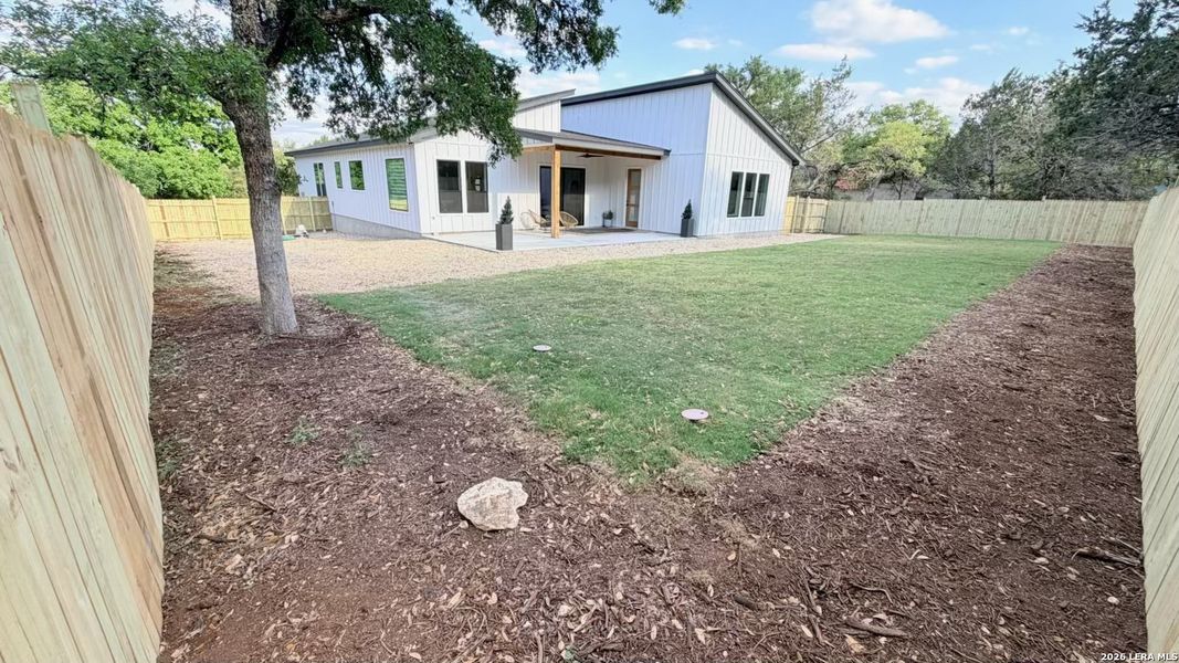 Exterior details and patio area of a home in , Boerne (Image 21).