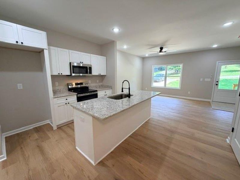 Furnished interior view inside a new home in , Dallas (Image 6). Furnished interior view inside a new home in , Dallas (Image 6).