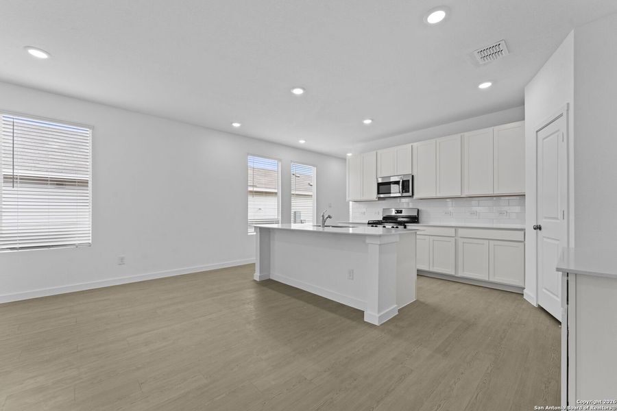 Furnished interior view inside a new home in Hightop Ridge, Converse (Image 7).