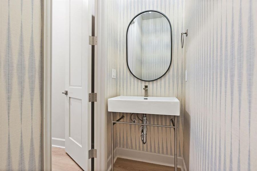 Furnished interior view inside a new home in , Dallas (Image 24).