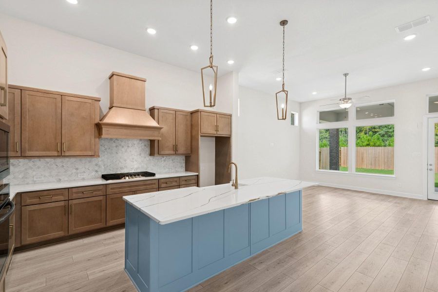 Furnished interior view inside a new home in ARTAVIA 45' Homesites, Conroe (Image 8).