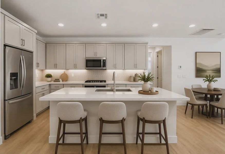Kitchen Virtually Staged - 3 of 13 Kitchen Virtually Staged - 3 of 13