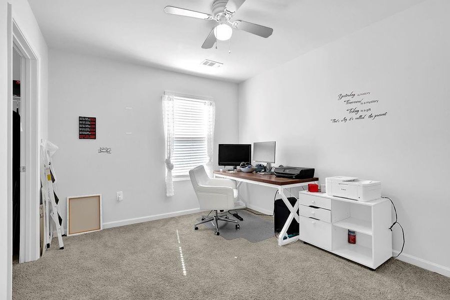 Furnished interior view inside a new home in Etowah Preserve, Dawsonville (Image 9).