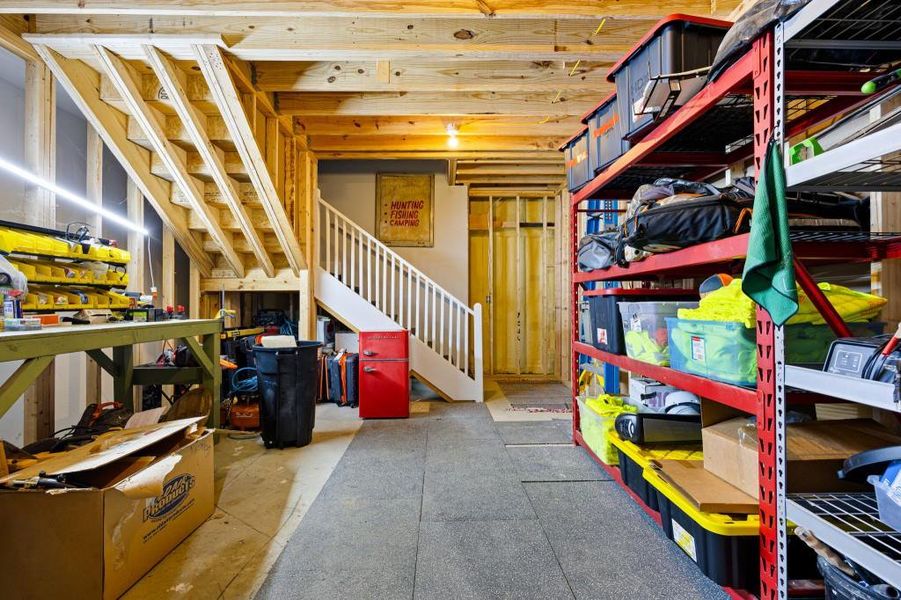 In-progress construction of a new home in , Rydal, GA (Image 86).