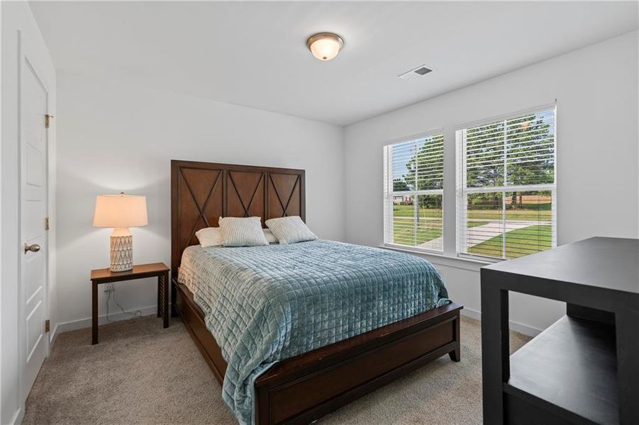 Furnished interior view inside a new home in Crossing Creeks, Monroe (Image 47). Furnished interior view inside a new home in Crossing Creeks, Monroe (Image 47).
