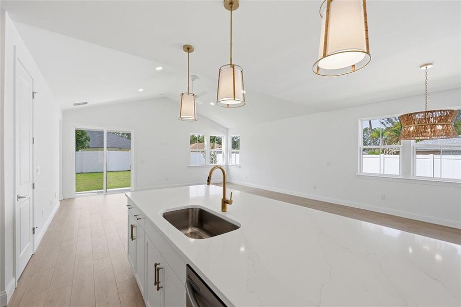 Furnished interior view inside a new home in Palm Coast Homes, Palm Coast (Image 15).