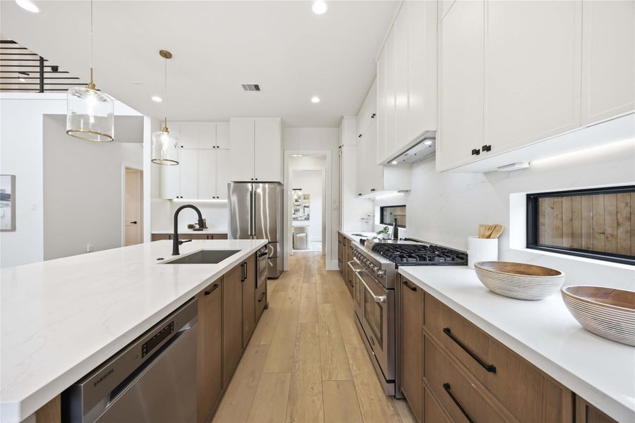 Furnished interior view inside a new home in , Houston (Image 21).