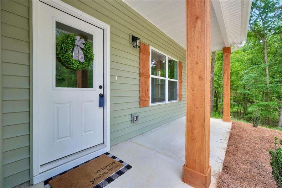 Exterior details and patio area of a home in , Covington (Image 3).