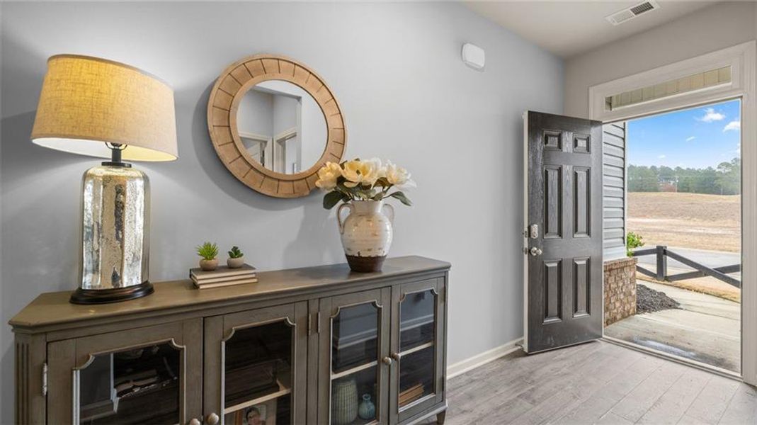 Furnished interior view inside a new home in Jackson Landing, Jefferson (Image 11).