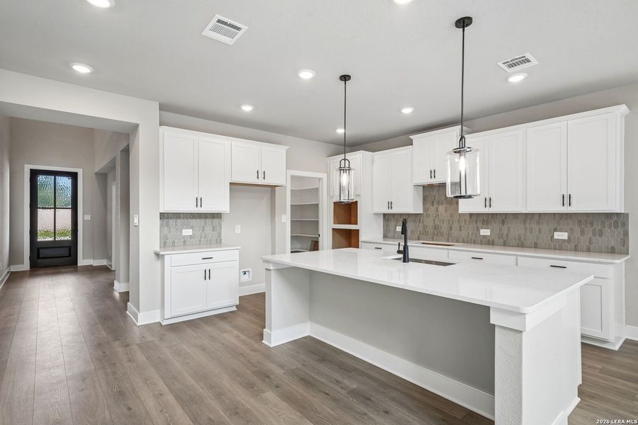 Furnished interior view inside a new home in Fox Falls, Boerne (Image 20).