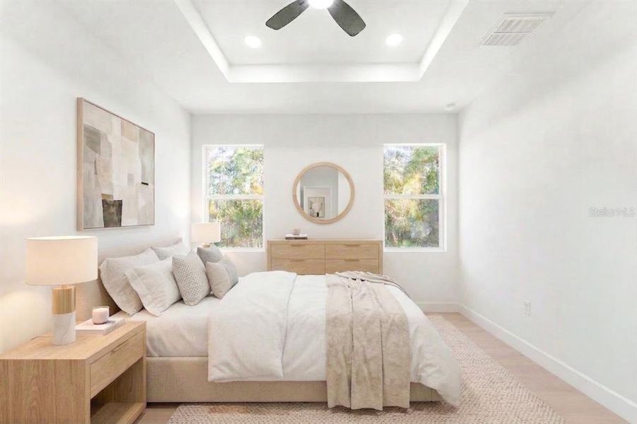 Furnished interior view inside a new home in , North Port (Image 6).