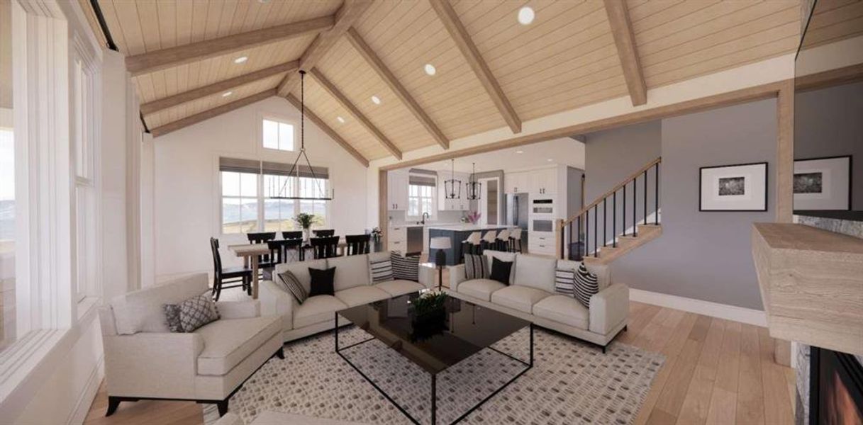 Furnished interior view inside a new home in , Franklin (Image 13).