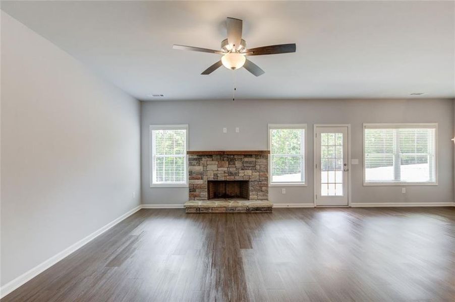 Spacious, unfurnished interior of a new home in , Royston (Image 21). Spacious, unfurnished interior of a new home in , Royston (Image 21).