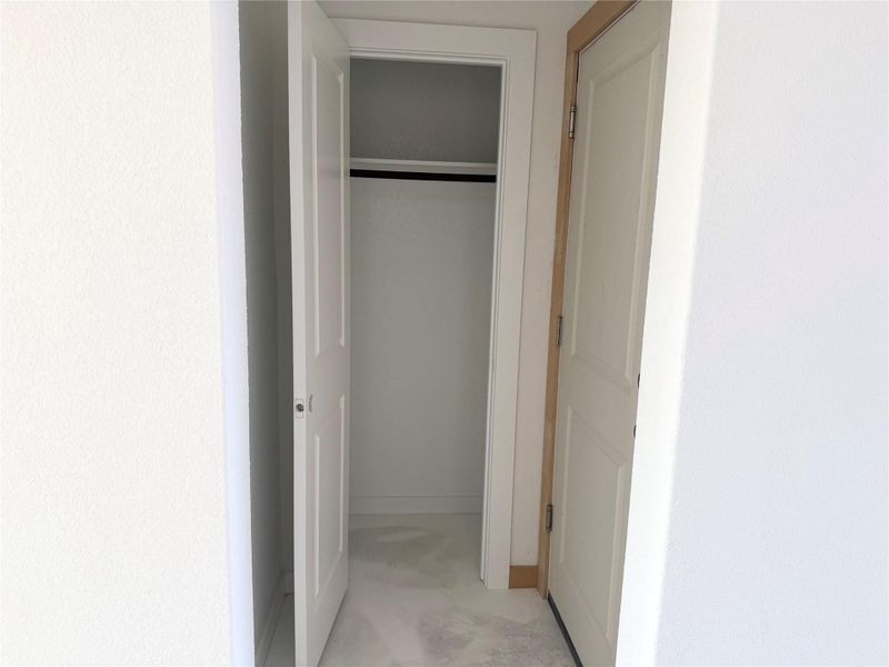 Corridor with baseboards Corridor with baseboards