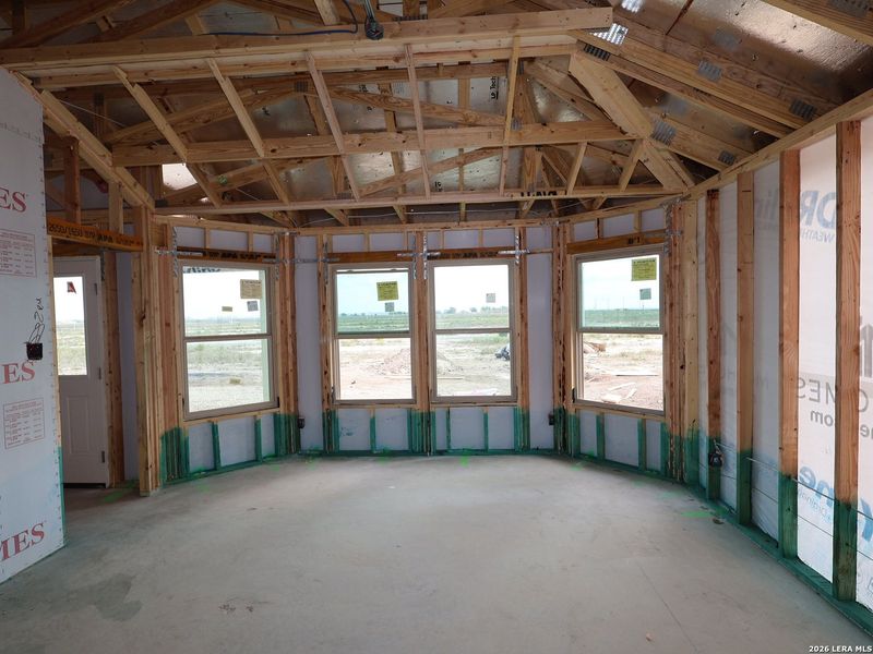 In-progress construction of a new home in Meadows at Clear Springs, New Braunfels, TX (Image 27).