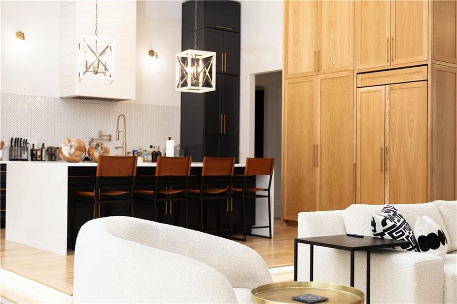 Furnished interior view inside a new home in , Stockbridge (Image 31).