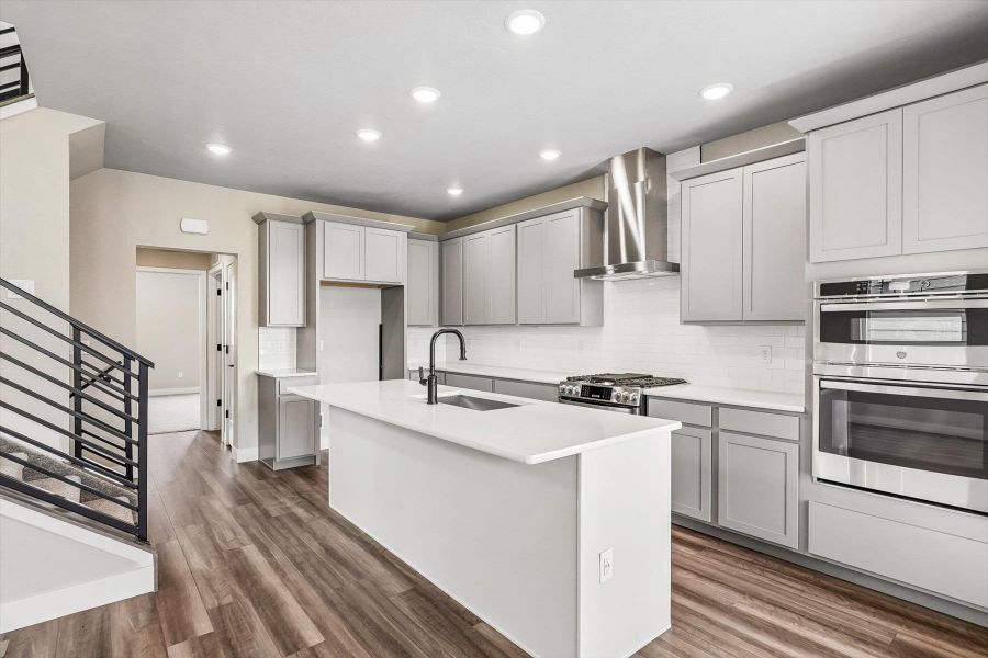 Furnished interior view inside a new home in Pony Park, Colorado Springs (Image 11).