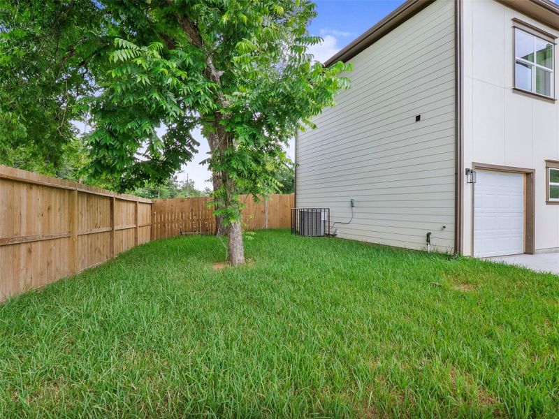 Exterior details and patio area of a home in , Houston (Image 4). Exterior details and patio area of a home in , Houston (Image 4).