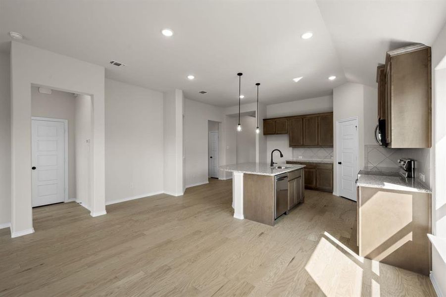 Furnished interior view inside a new home in Summer Crest, Fort Worth (Image 9).