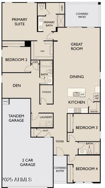 Sage Floorplan Left Garage Sage Floorplan Left Garage
