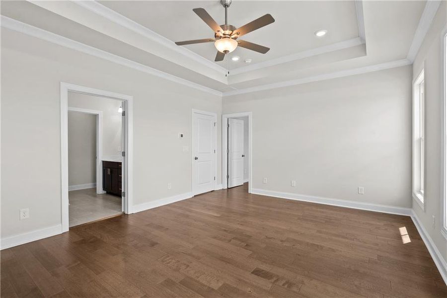 Spacious, unfurnished interior of a new home in Palisades Single Family, Cumming (Image 25).