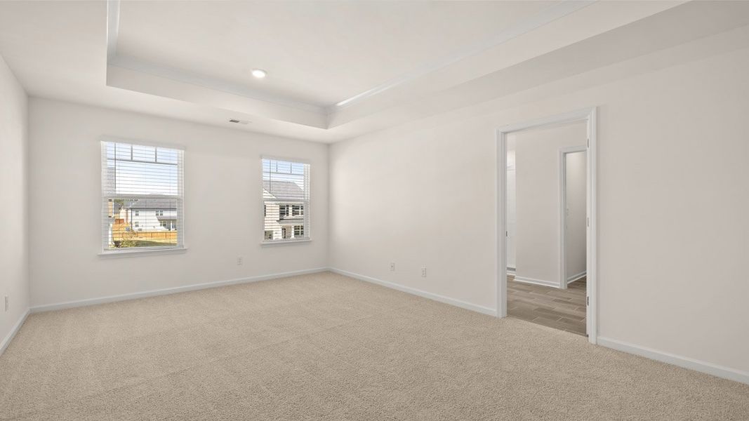 Representative unfurnished interior of a home built from the Iberville by D.R. Horton in Independence, Loganville (Image 14).