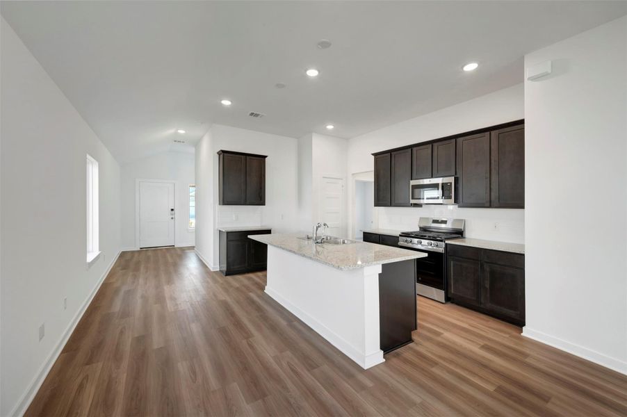 Furnished interior view inside a new home in Indian Springs, Crosby (Image 11).