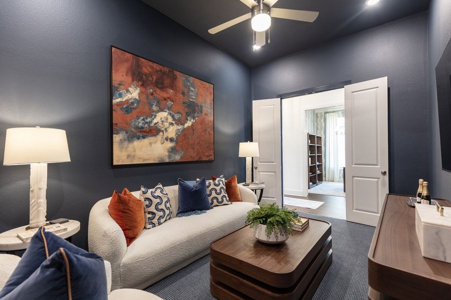 Representative Entertainment Room - some options shown
