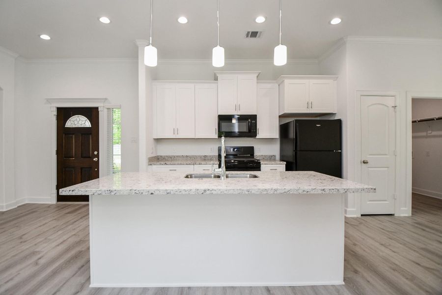 Furnished interior view inside a new home in , Houston (Image 12). Furnished interior view inside a new home in , Houston (Image 12).