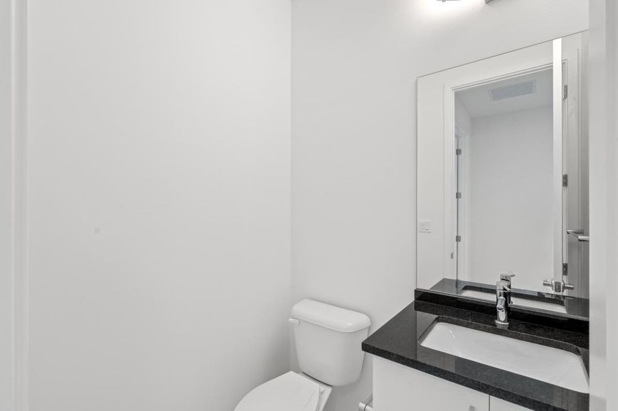 Upstairs Powder Room