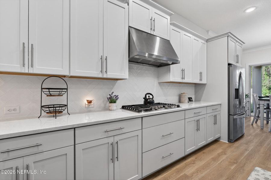 Furnished interior view inside a new home in , St. Johns (Image 44).