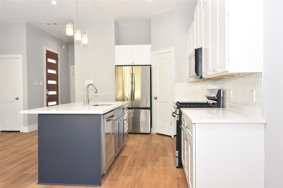 Furnished interior view inside a new home in , Houston (Image 5). Furnished interior view inside a new home in , Houston (Image 5).