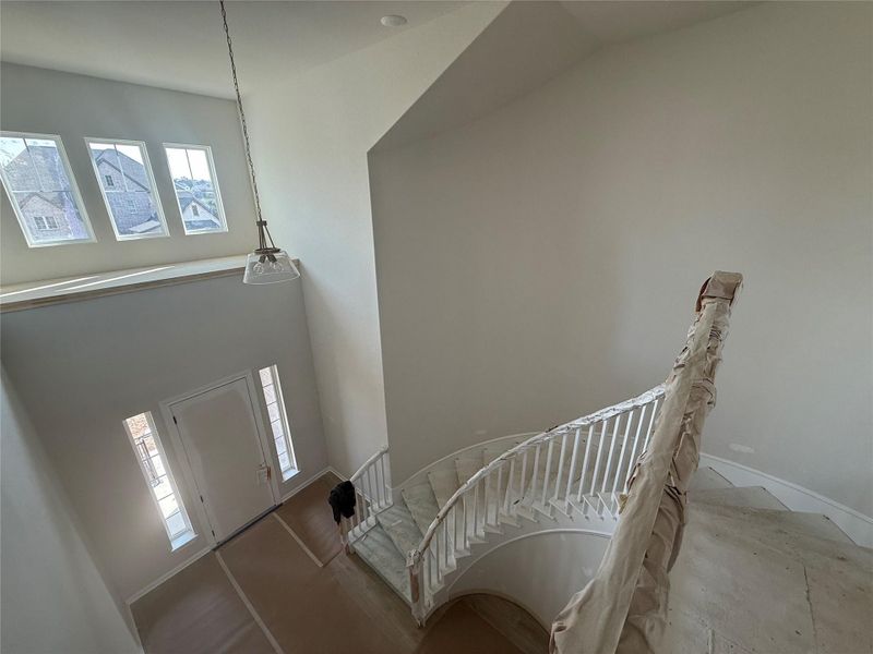 In-progress construction of a new home in Provence, Austin, TX (Image 30).