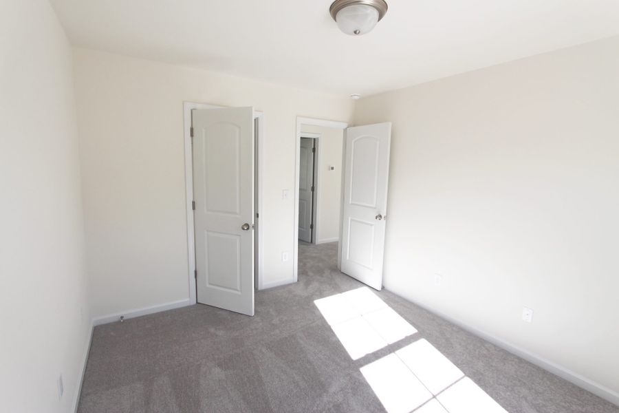 Representative unfurnished interior of a home built from the Southport by Keystone Homes NC in The Wilcox, Greensboro (Image 15).