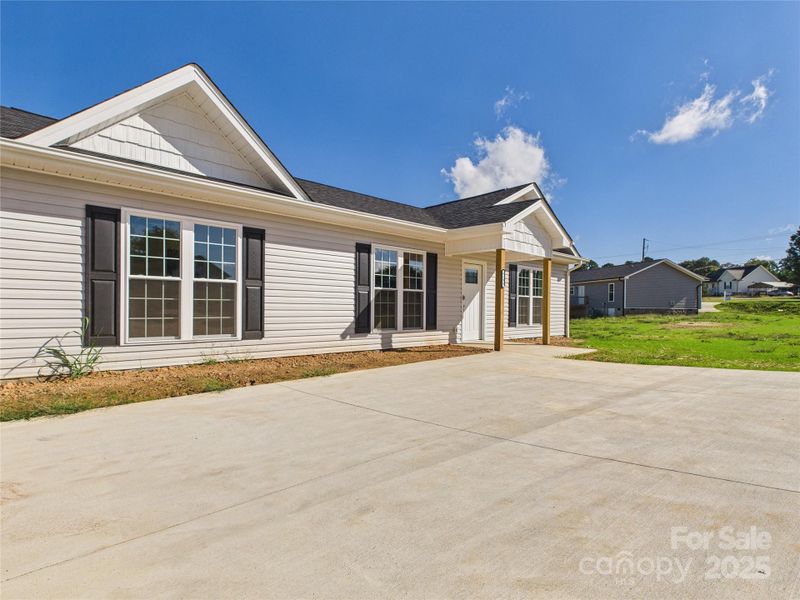 Exterior details and patio area of a home in , Connelly Springs (Image 22). Exterior details and patio area of a home in , Connelly Springs (Image 22).