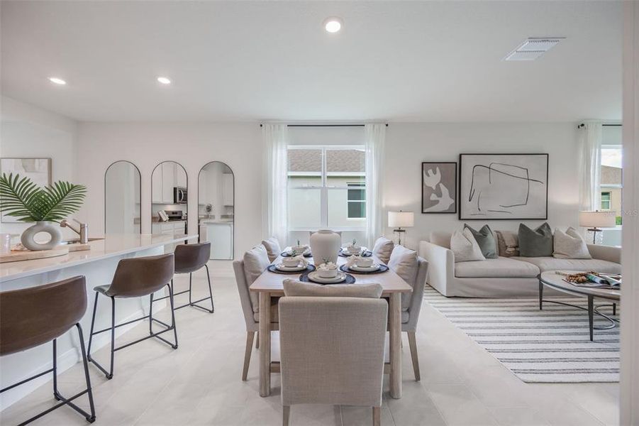 Furnished interior view inside a new home in Lakes of Mount Dora, Mount Dora (Image 8).