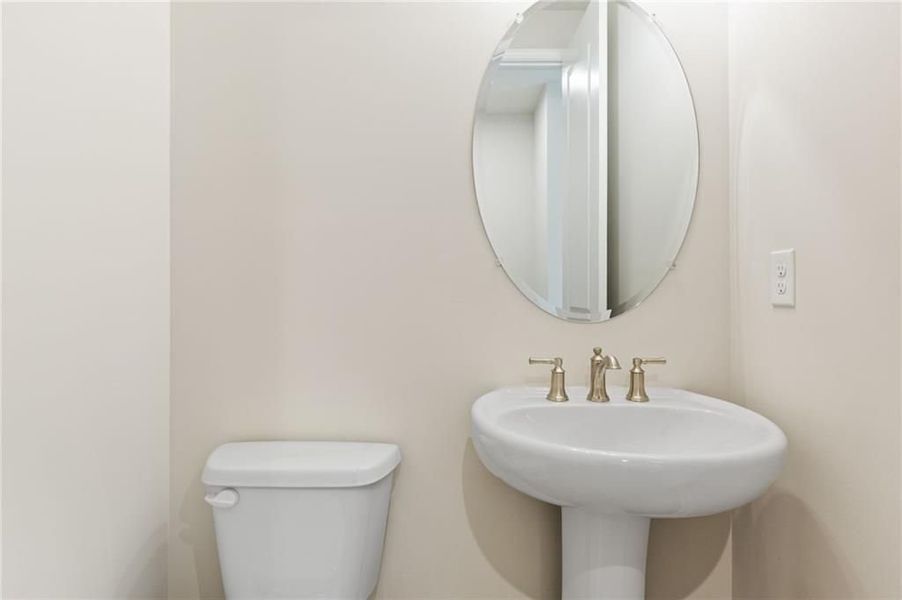 Furnished interior view inside a new home in Melody Lakeside Estates, Buford (Image 64).