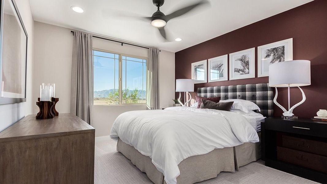 Representative furnished interior of a home built from the Pinnacle by Taylor Morrison in Tierra Montana Encore Collection, Laveen (Image 19). Representative furnished interior of a home built from the Pinnacle by Taylor Morrison in Tierra Montana Encore Collection, Laveen (Image 19).